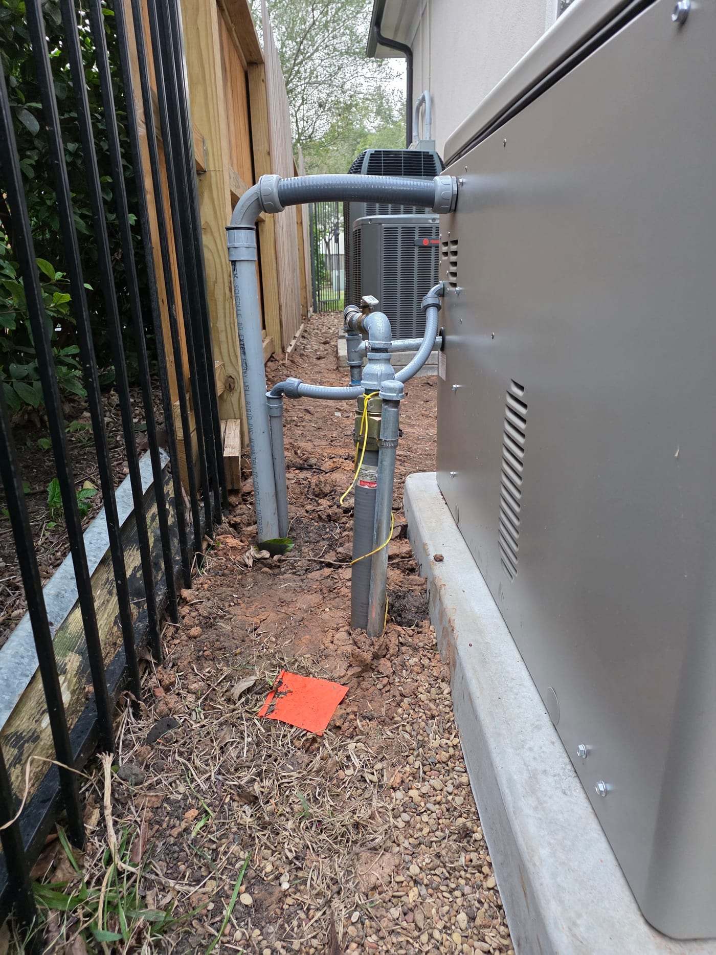 Gas supply, sized and run